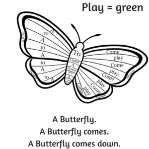 Dolch Sight Words (Come, To, Play, Down, A)