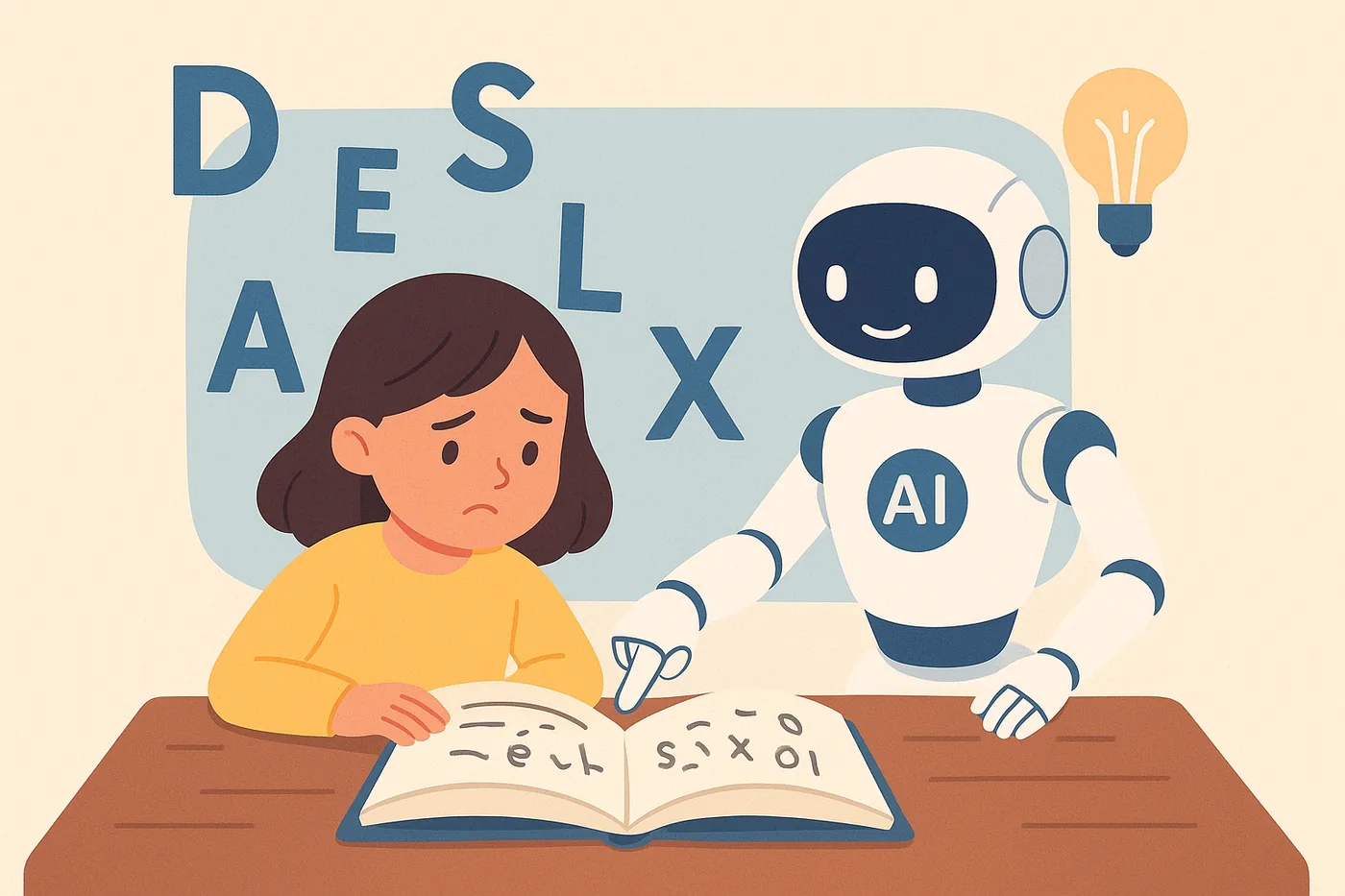 AI assisting Dyslexia